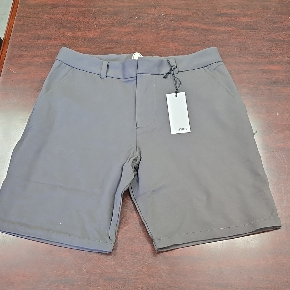 NWT Swet Tailor Men's Gray Shorts Size 29